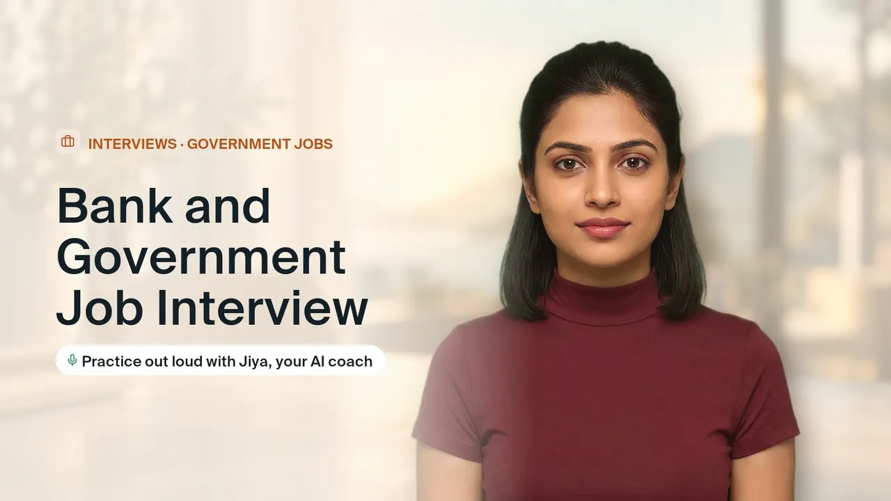 Bank and Government Job Interview cover
