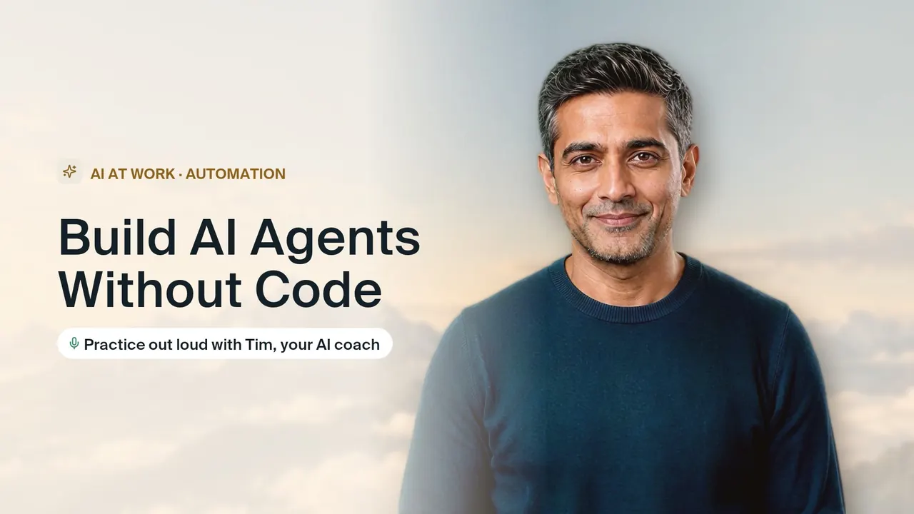 Build AI Agents Without Code cover