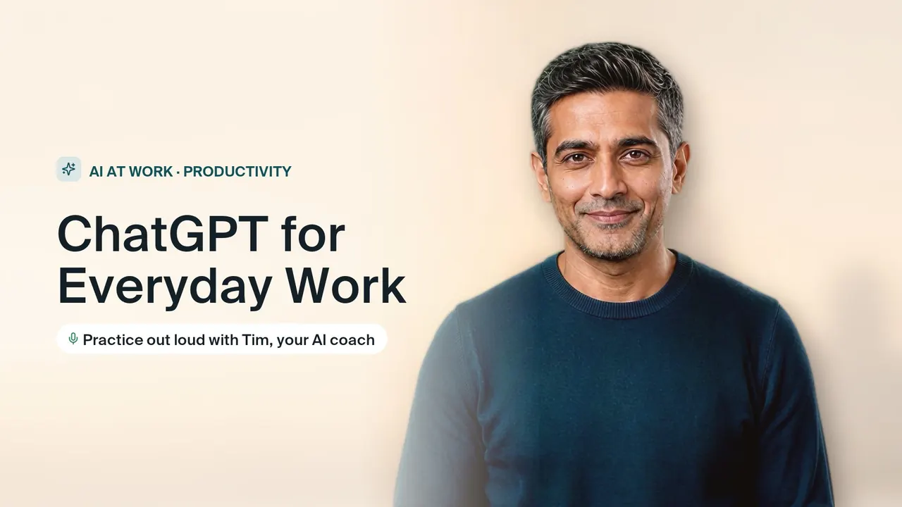 ChatGPT for Everyday Work cover