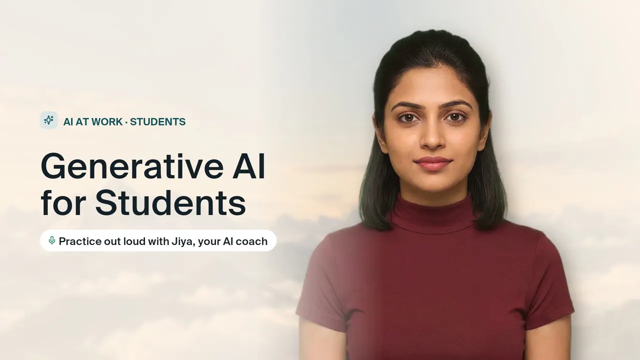 Generative AI for Students cover