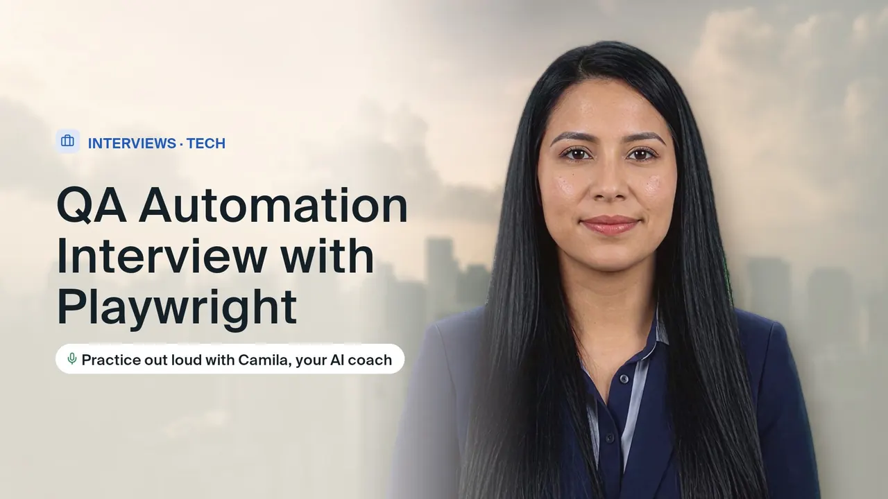 QA Automation Interview with Playwright cover