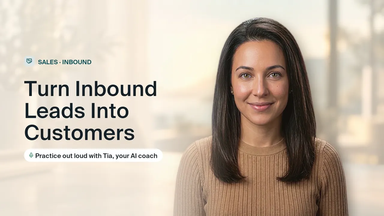 Turn Inbound Leads Into Customers cover